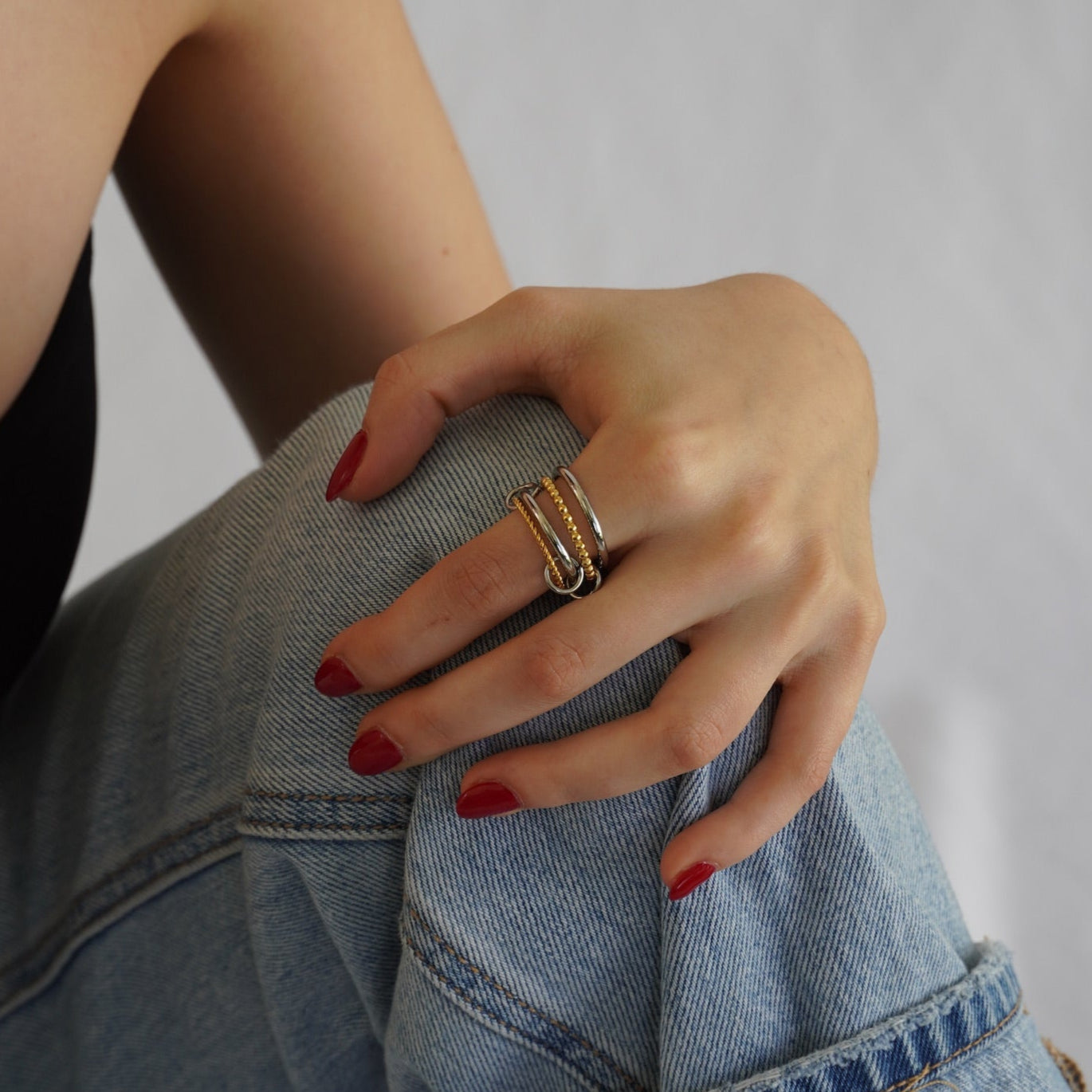 Stacked Mixed Ring