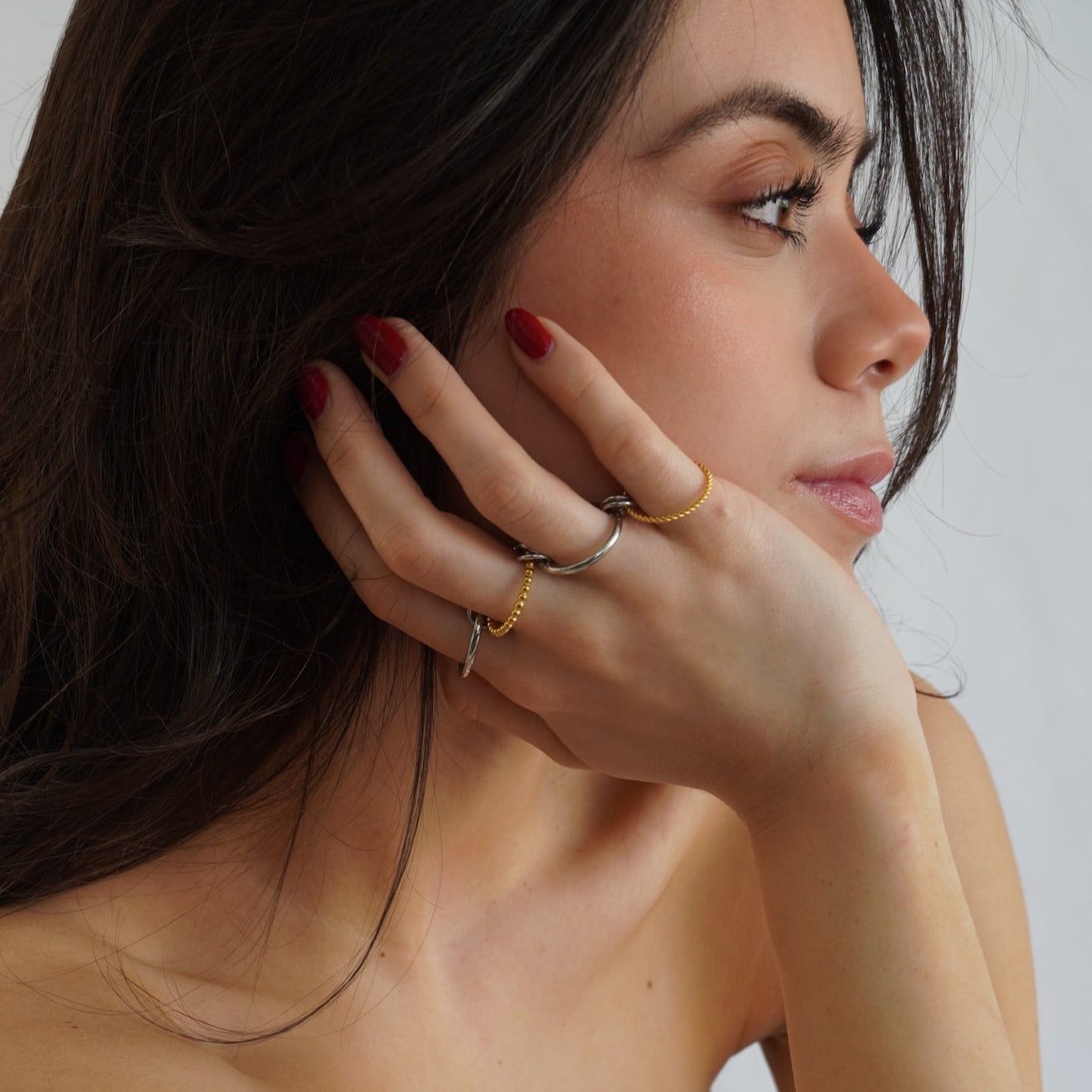 Stacked Mixed Ring