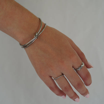 Knot Cuff Silver