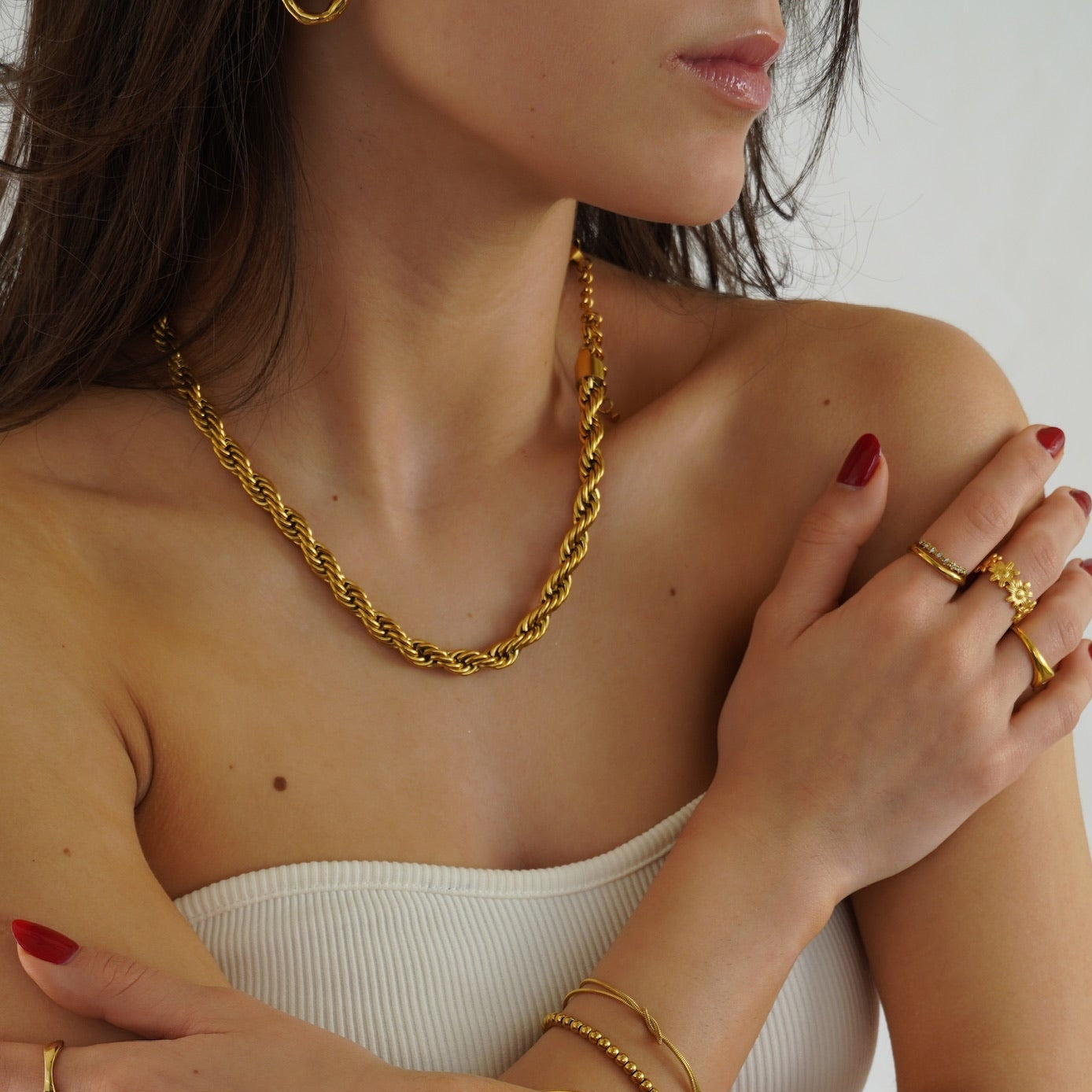 Twisted Chain Necklace