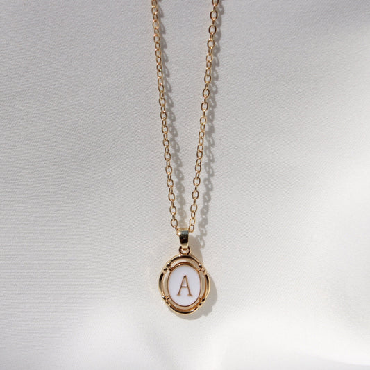 Initial Charm Necklace