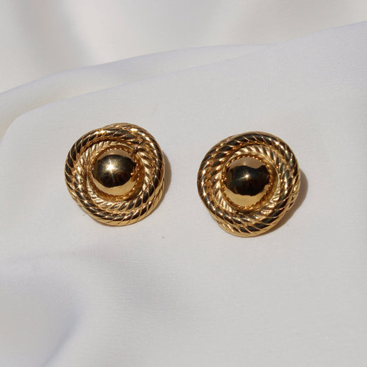 Chunky Circle Earrings