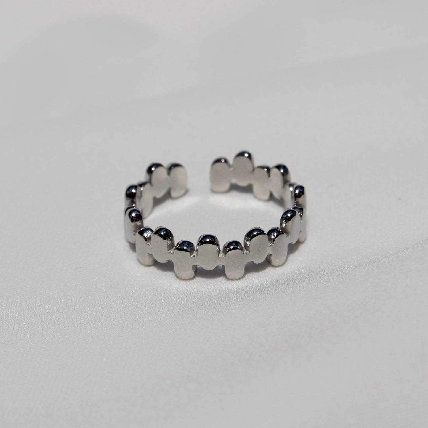 Textured Ring Silver